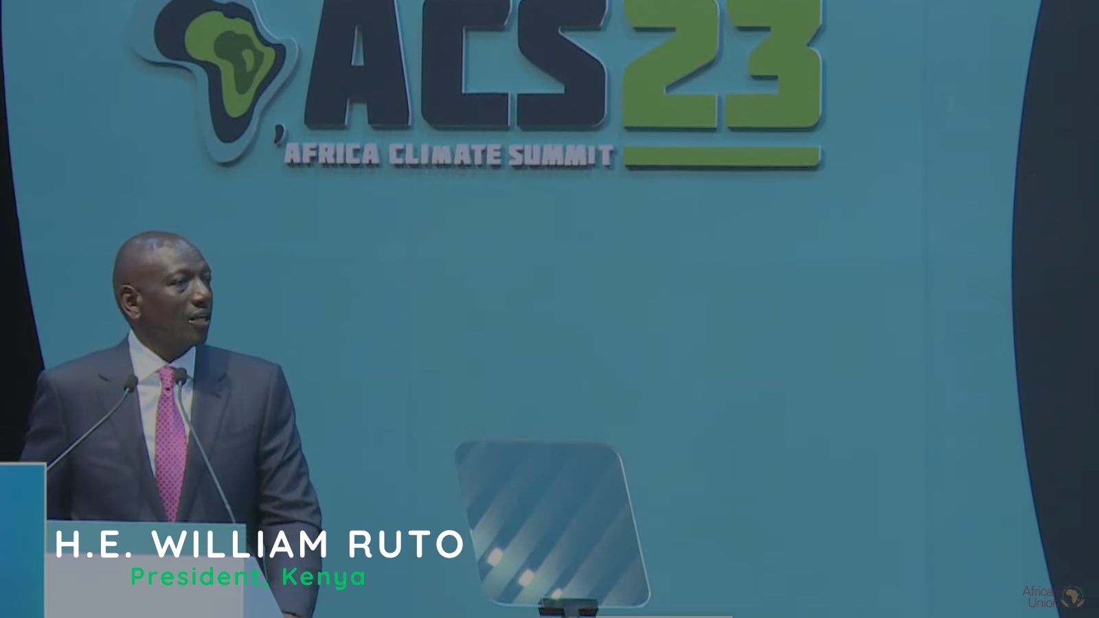 President Ruto urges for a fair financial system at the Africa Climate Summit